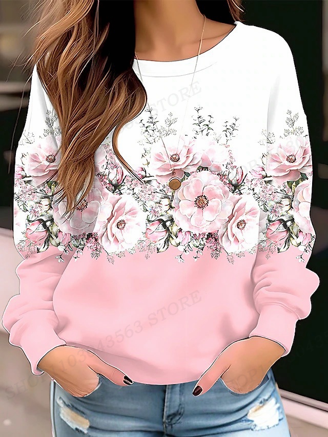 Plant Parent Hoodie - Floral Hoodie O-neck Y2k Hoodie Women