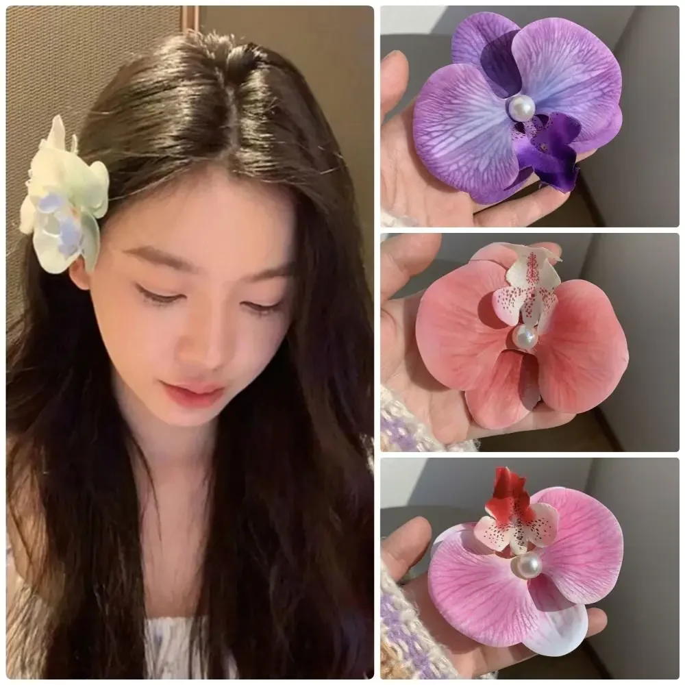 Orchid Phalaenopsis - Phalaenopsis Pearl Hair Clip Orchid Butterfly