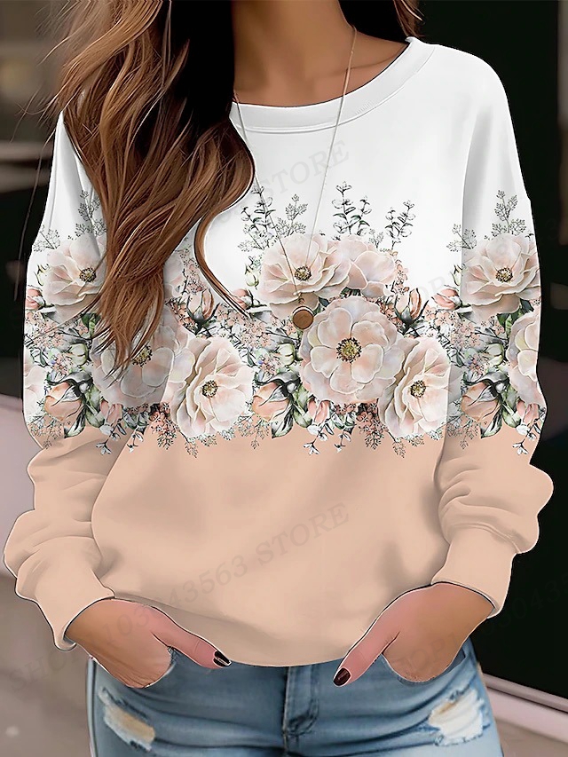 Floral Hoodie O-neck Y2k Hoodi - Plant Parent Hoodie review and price