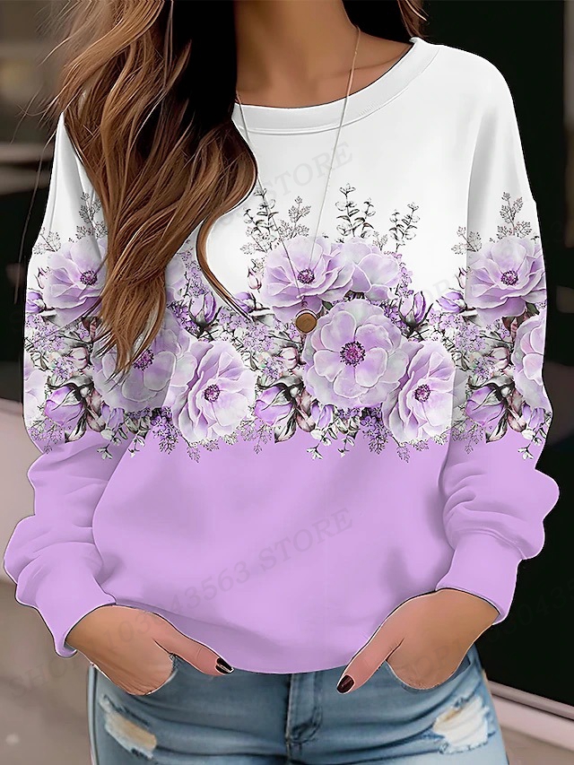 Floral Hoodie O-neck Y2k Hoodi - Plant Parent Hoodie review and price