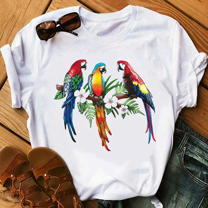Colorful Parrot With Tropical  - Plant Parenthood review and price