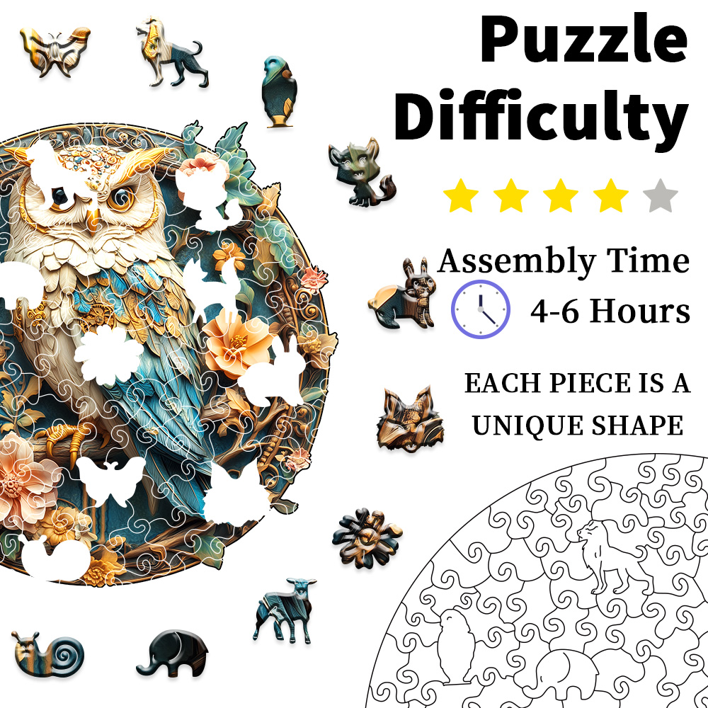 Wooden Puzzles for Adults, Par - Plant Parenthood review and price