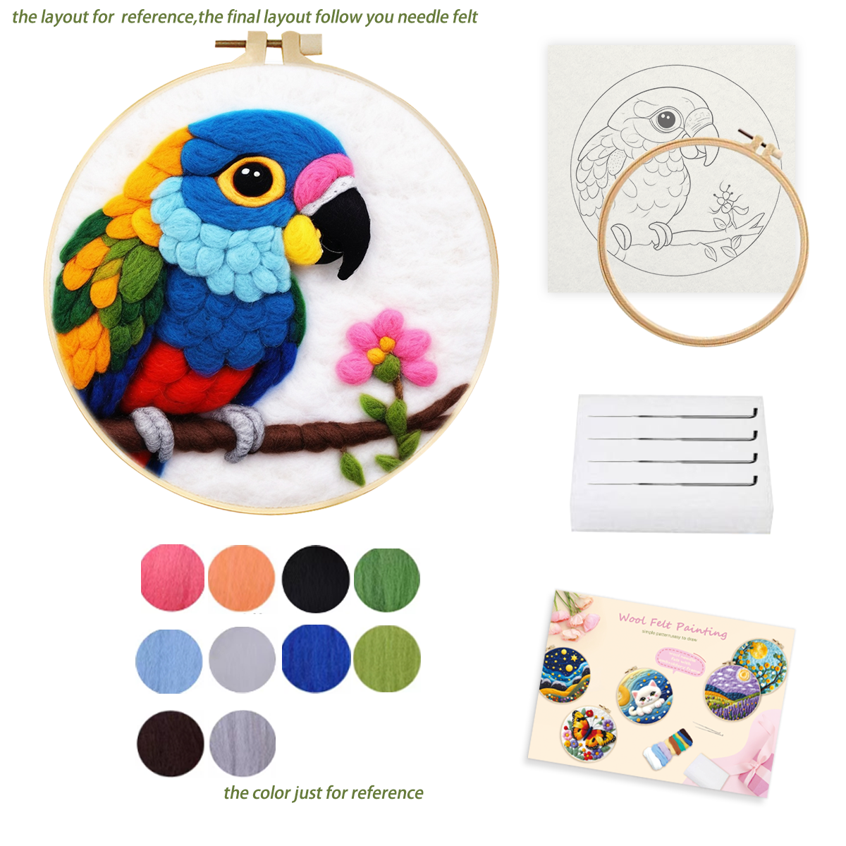 RUOPOTY 1 Pack Parrot Pattern  - Plant Parenthood review and price