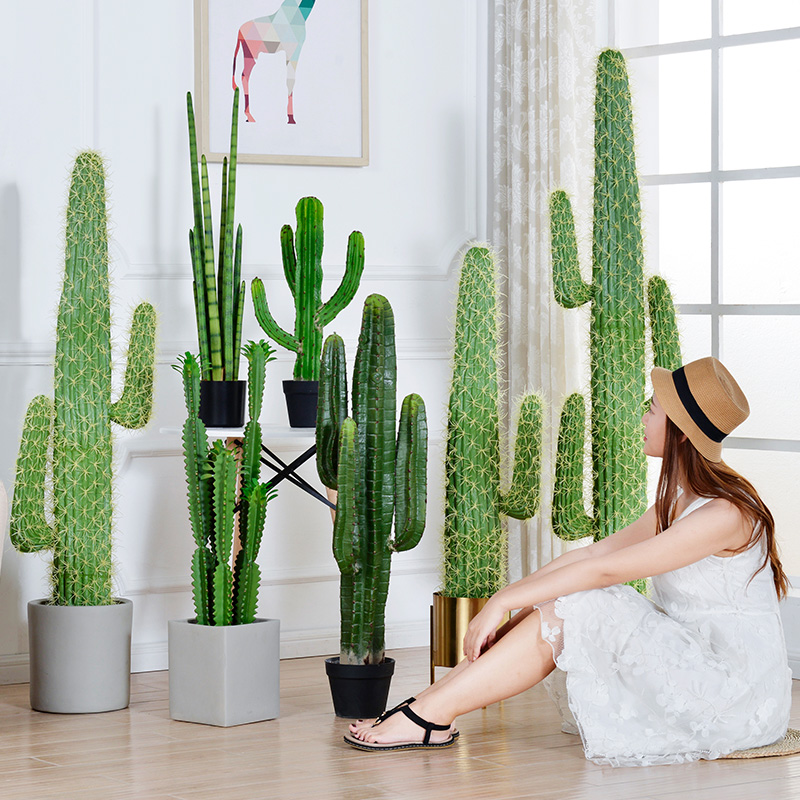 Artificial Green Fairy Column  - Cactus Mix Pot review and price