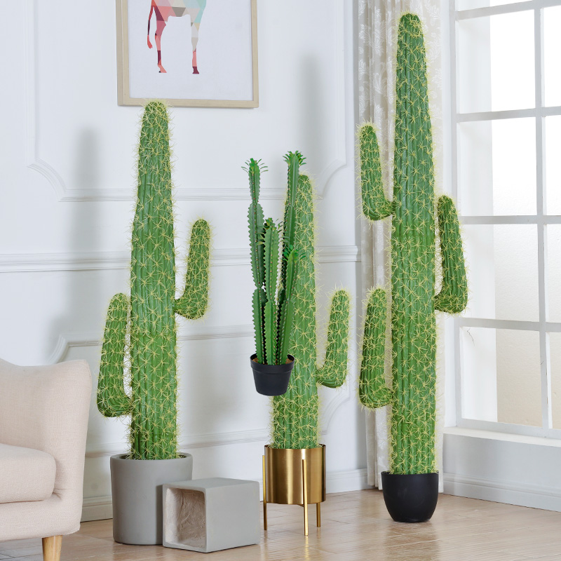 Artificial Green Fairy Column  - Cactus Mix Pot review and price