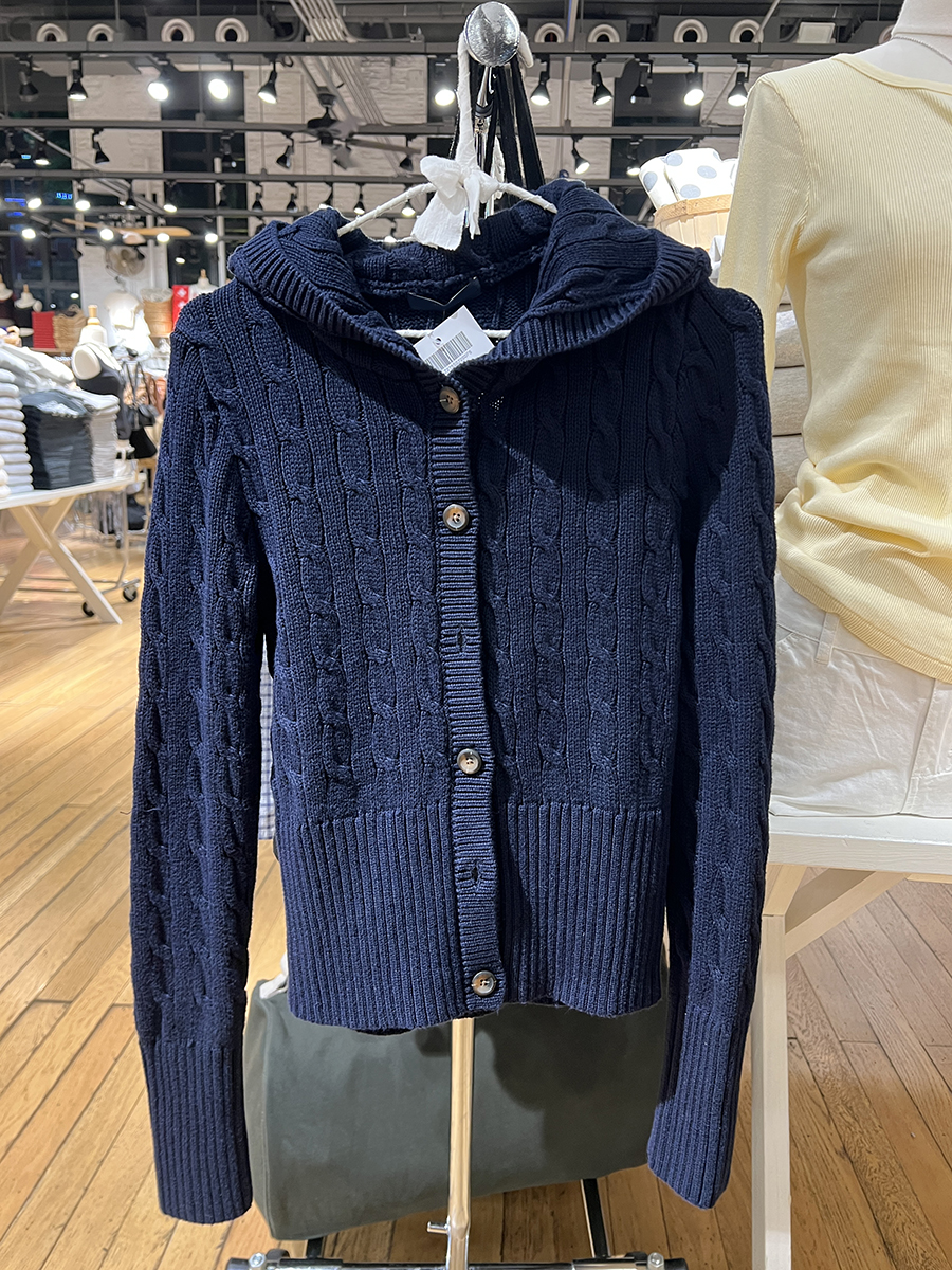 Navy Twist Flower Sweater Card - Plant Parent Hoodie review and price