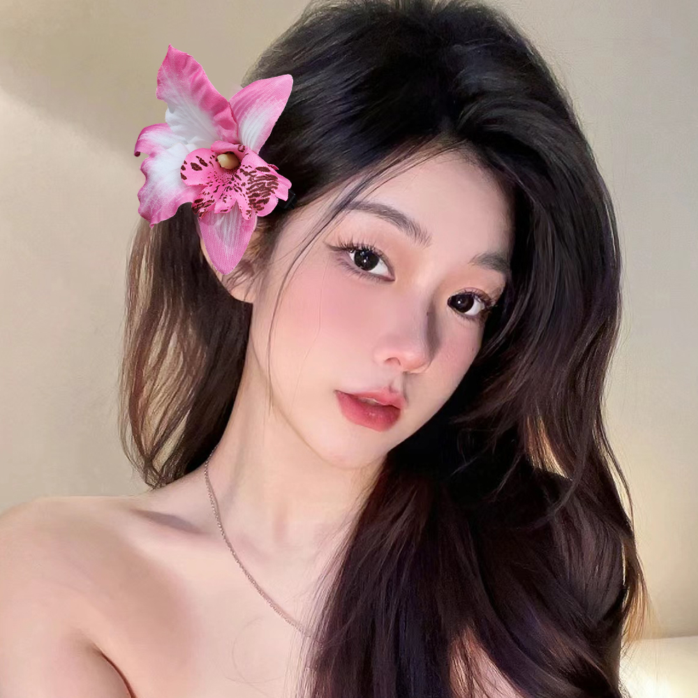 Orchid Flower Hairpin Hair Cli - Orchid Phalaenopsis review and price