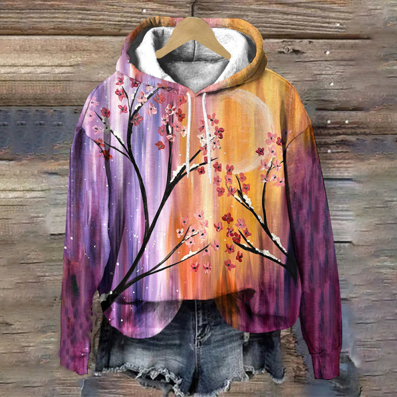 Fashion Flower Print 3D Printe - Plant Parent Hoodie review and price