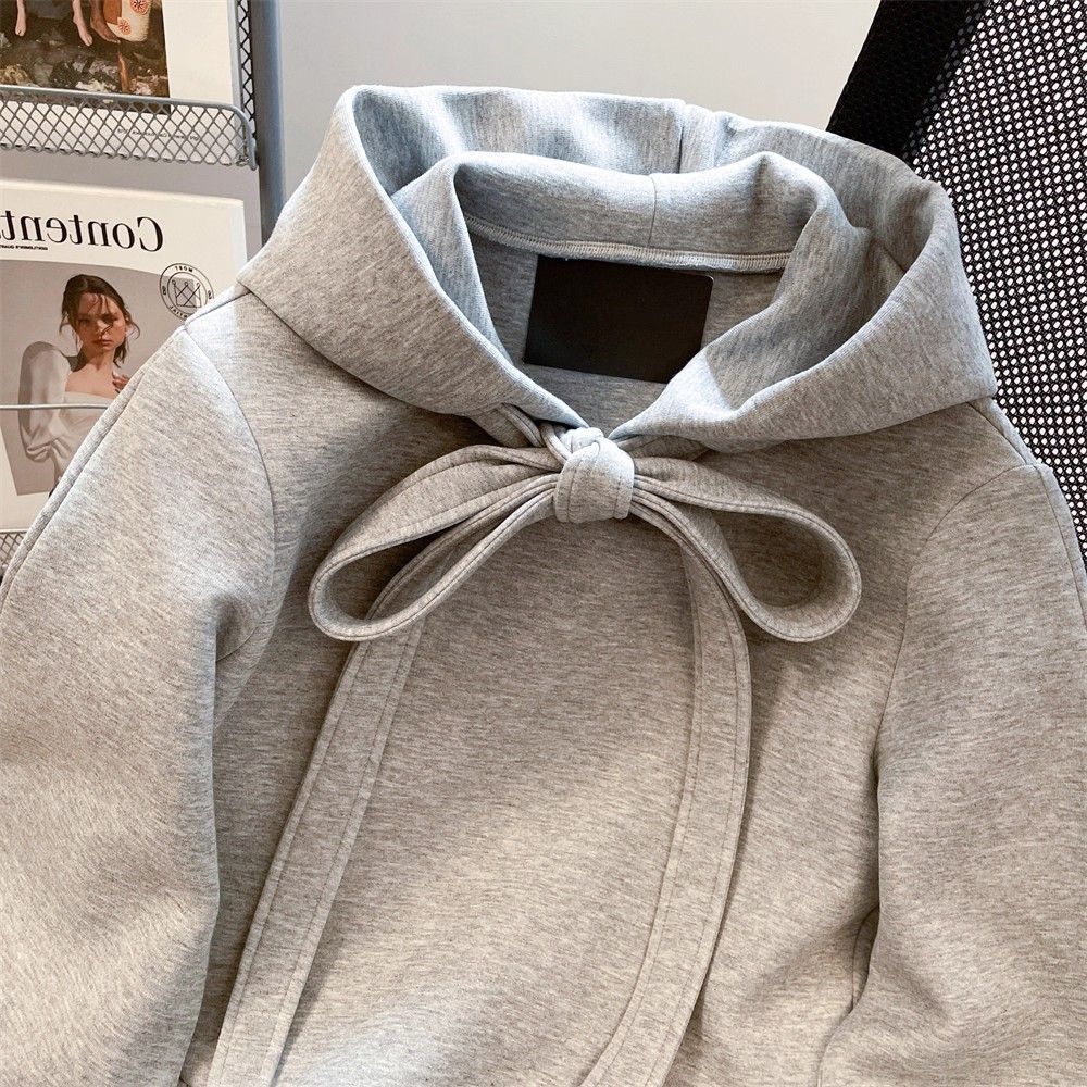 Bow Hooded Patchwork Flower Bu - Plant Parent Hoodie review and price