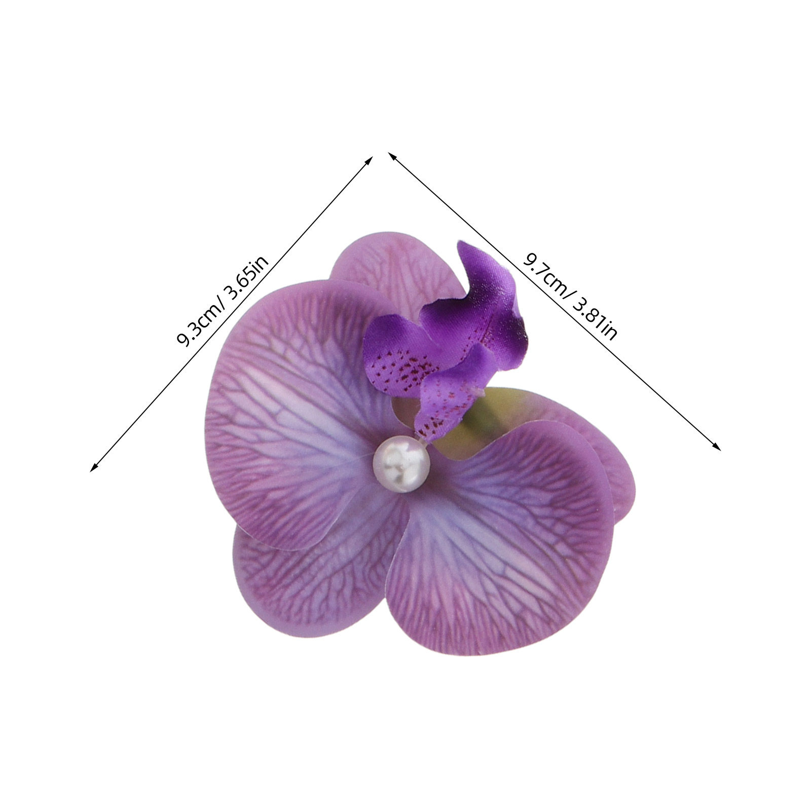 6Pcs Hawaiian Orchid Hair Clip - Orchid Phalaenopsis review and price
