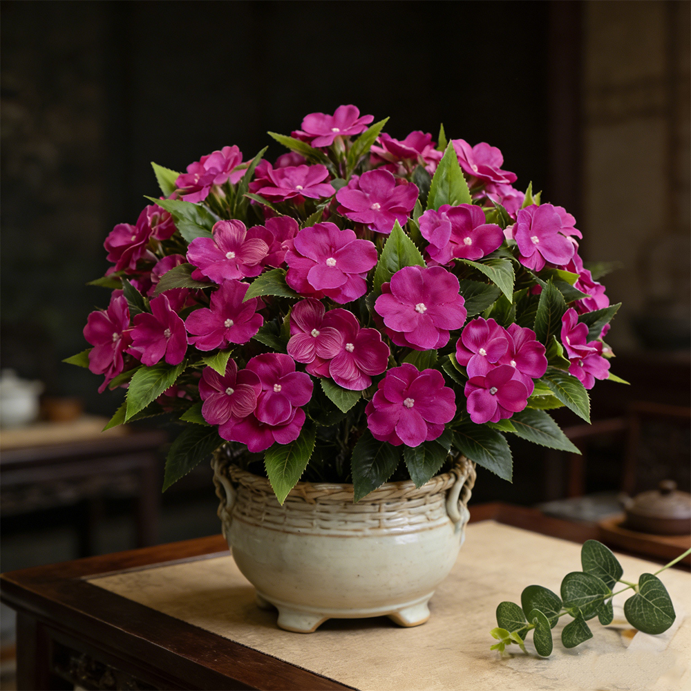35cm Artificial Balsam Plants  - Orchid Phalaenopsis review and price